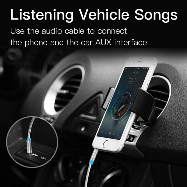 Jack 3.5mm Audio Extension Cable for Pc Tv and Aux Stereo Speakers - 1mt