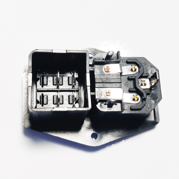 IEC Panel Power Unit Compact Without Filter - With Switch