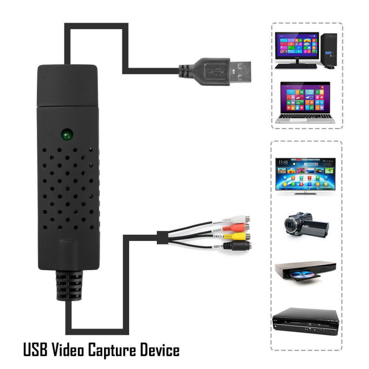 Grabber video Scheda acquisizione video USB esterna - da Analogico a Digitale
