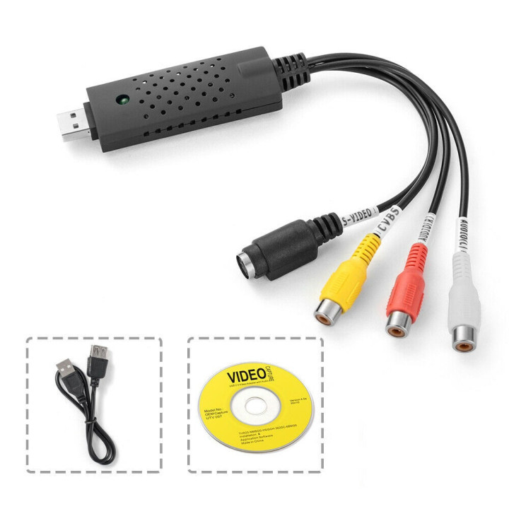 Grabber video Scheda acquisizione video USB esterna - da Analogico a Digitale
