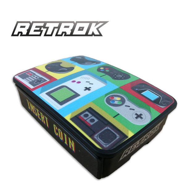 RetroK Case Stickers Dissipatori per Raspberry PI3 o PI4 - Console Retro
