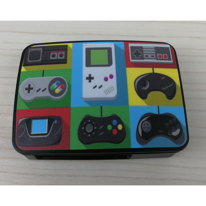 RetroK Case Stickers Heatsinks for Raspberry PI3 or PI4 - Console Retro