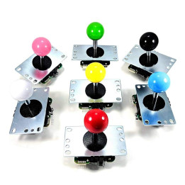 Sanwa Joystick with Ball Knob - JLF-TP-8YT - Various Colors