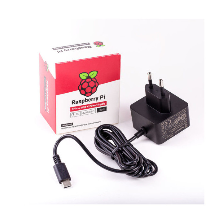 Alimentatore Orginale Raspberry PI4 con USB-C - cod. 4596