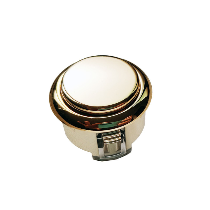Sanwa 30mm Metallized Arcade Button For Cabinets - OBSJ-30