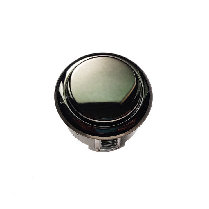 Sanwa 30mm Metallized Arcade Button For Cabinets - OBSJ-30
