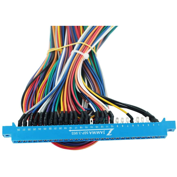 Harness Jamma 56 2x28 pin with Cables for Arcade Cabinets