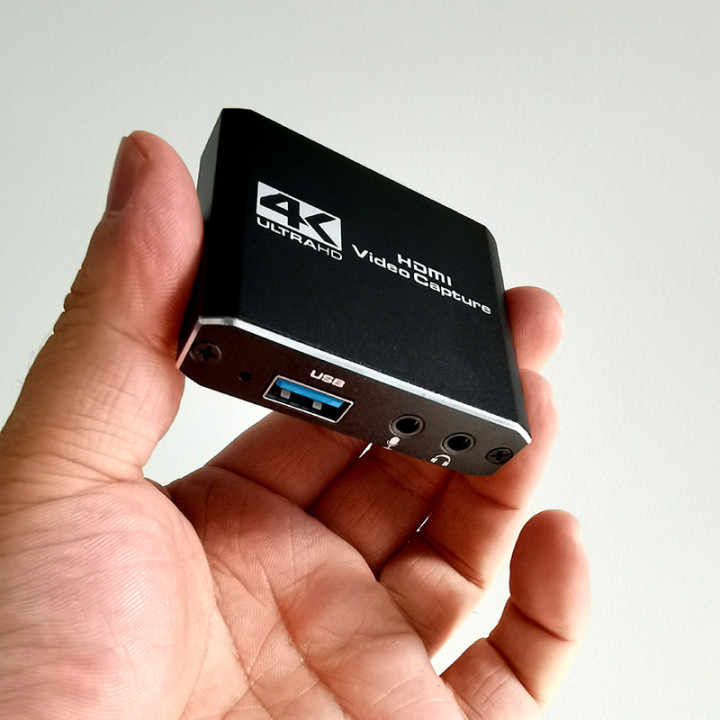 Grabber Pass THRU Scheda Acquisizione Video HDMI 4K 30HZ per Console Fotocamere