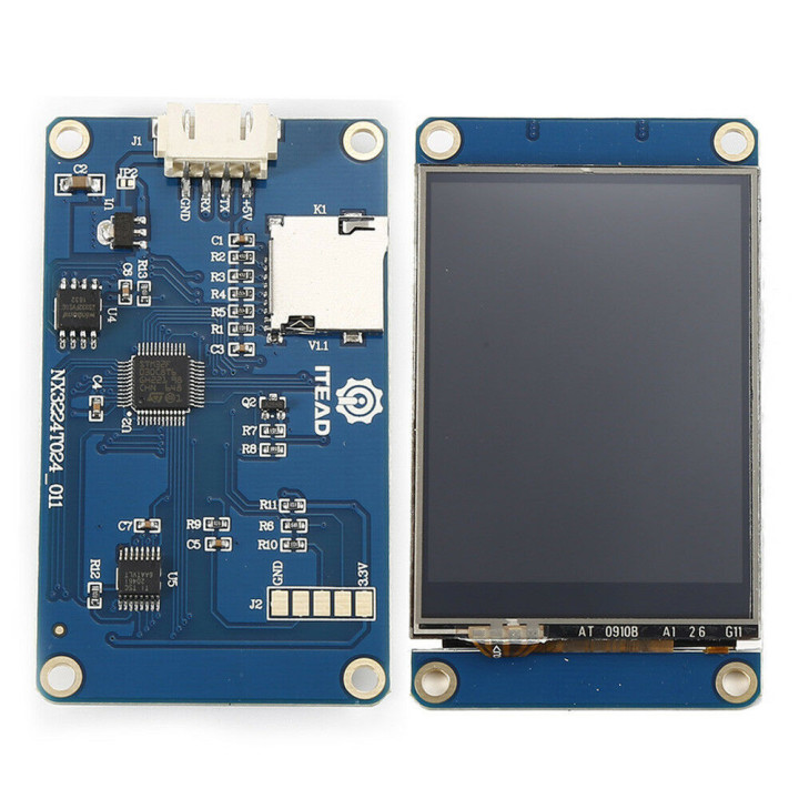 Nextion NX3224T024 Display Touch Screen 2,4 p. - Serie Basic Resistivo