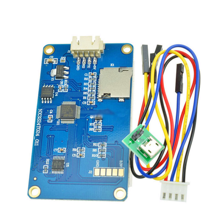 Nextion NX3224T024 Display Touch Screen 2,4 p. - Serie Basic Resistivo