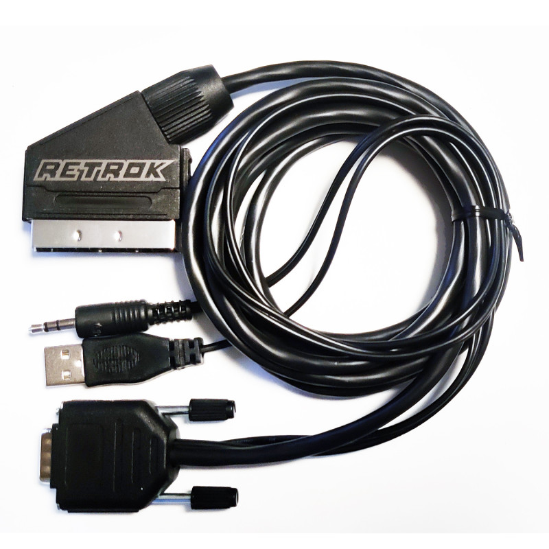 Arcade VGA RGB to SCART 15Khz USB cable - Arcade Express S.L.