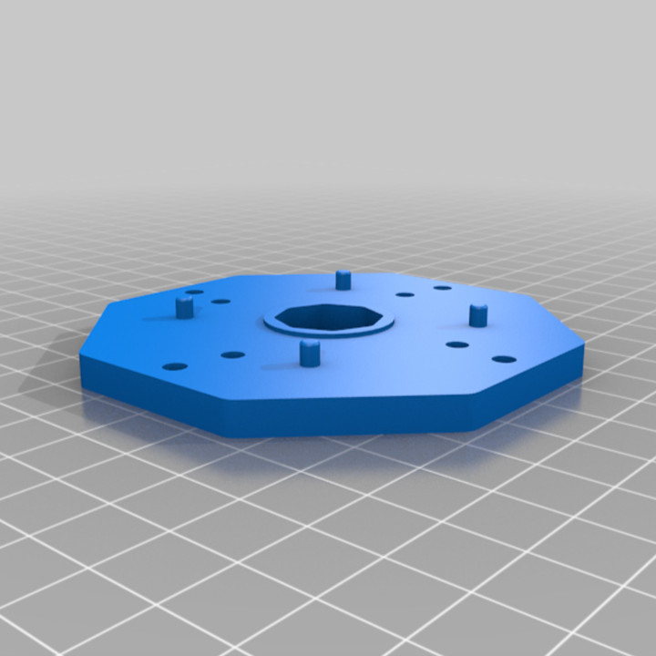 3D Print Restrittore Ottagonale per Joystick Hori Fighting Stick
