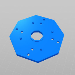 3D Print Restrittore Ottagonale per Joystick Hori Fighting Stick