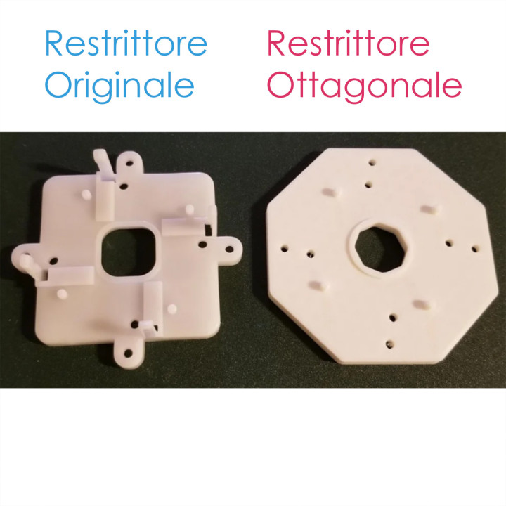 3D Print Octagonal Restrictor for Joystick Hori Fighting Stick