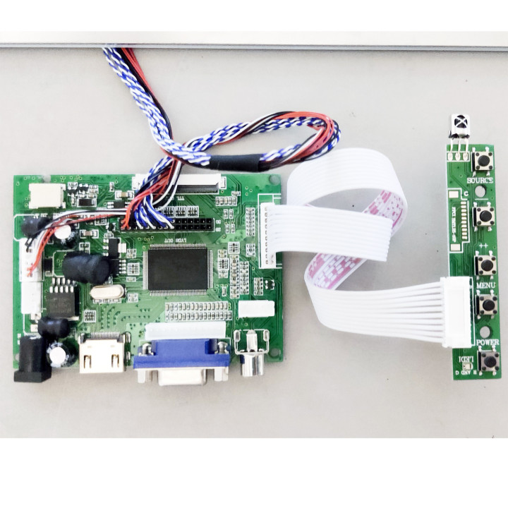 Display Lcd 13.3 pollici 16:9 1920x1080 OpenFrame con Hdmi - VGA - AV