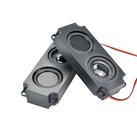Coppia Speaker audio 10045 8 Ohm 5W doppio diaframma