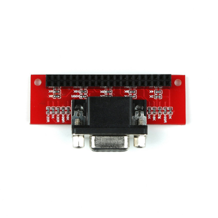 Hat Board VGA666 for Raspberry on VGA Monitor