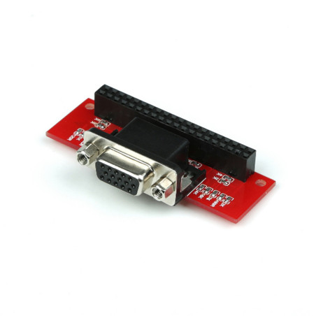 Hat Board VGA666 for Raspberry on VGA Monitor