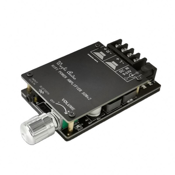 ZK-502C Bluetooth 5.0 Wireless Stereo Audio Amplifier Board 2x 50W 2 Channel