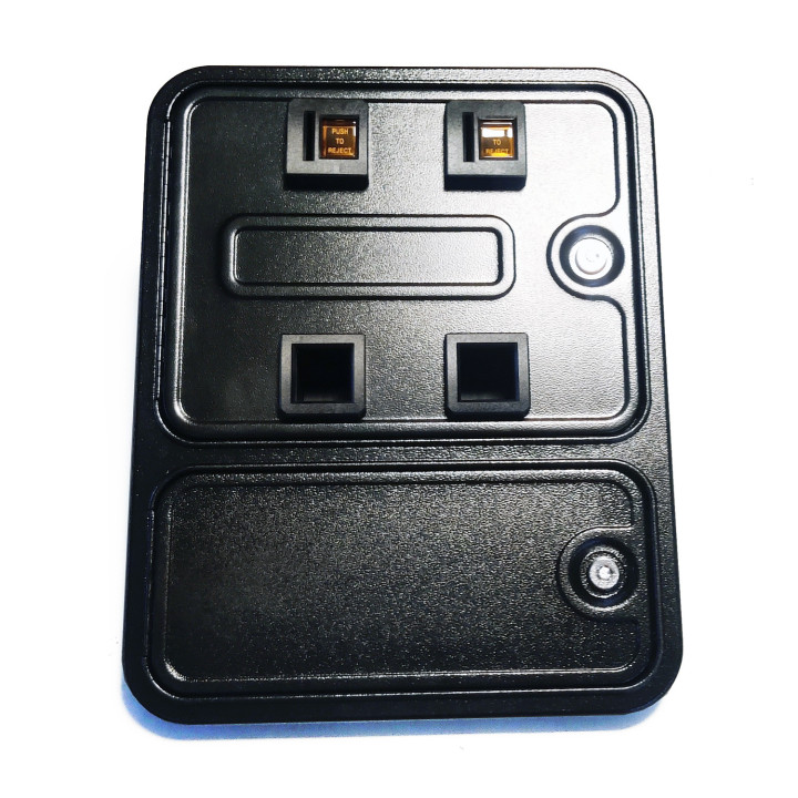 P3202 Double door with two fronts for coin acceptors - With Collection Compartment