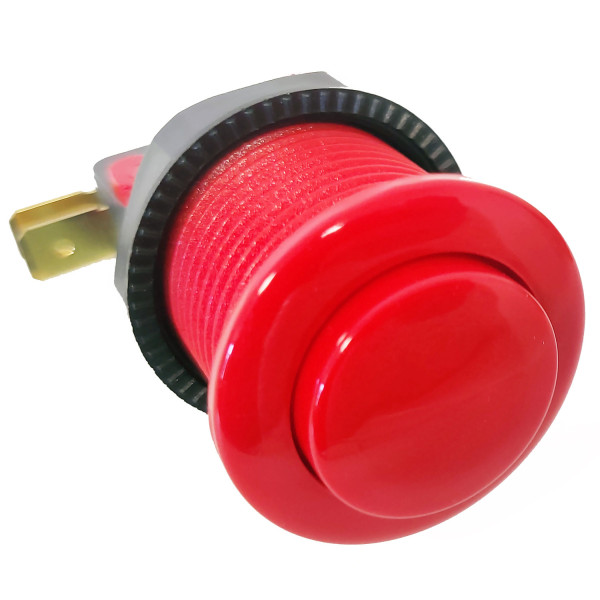 A02124 Pulsante Arcade Flat Convesso Diam. 30 mm