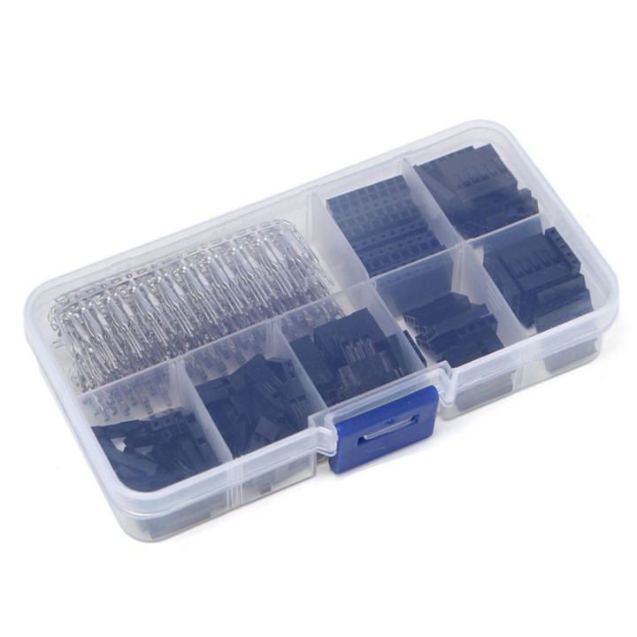 Kit 310 PCS Connettori Pin Maschio/Femmina Terminale da Crimpare