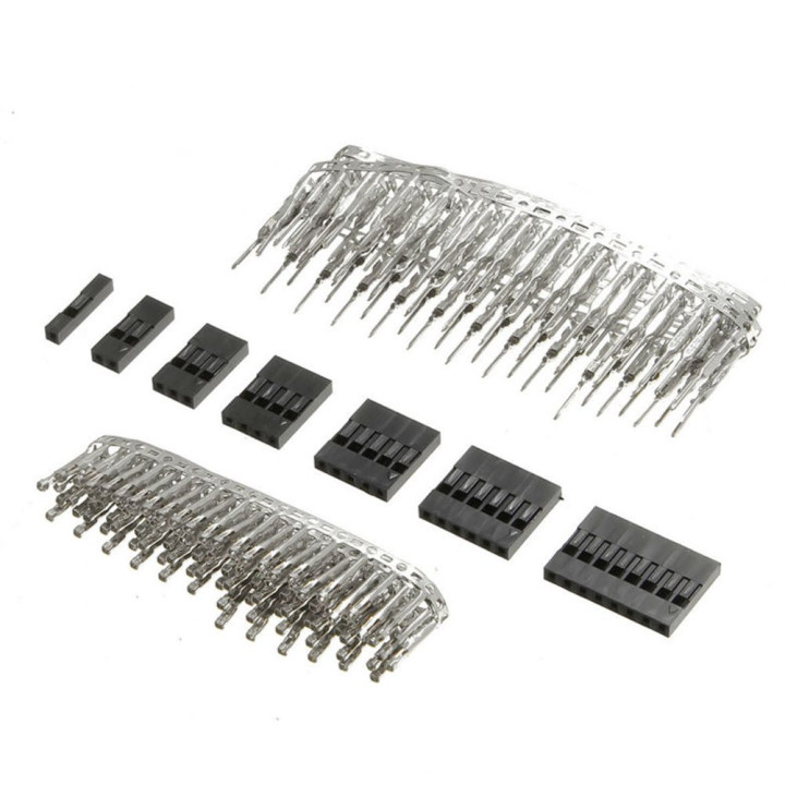 Kit 310 PCS Connettori Pin Maschio/Femmina Terminale da Crimpare