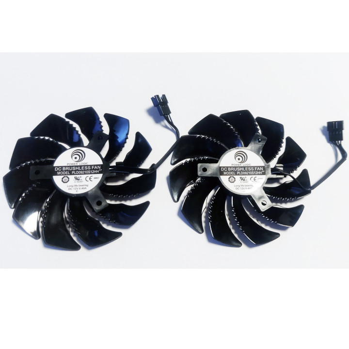 Set Ventole per Scheda Video Gigabyte 1070 - 1060 - cod PLD09210S12HH