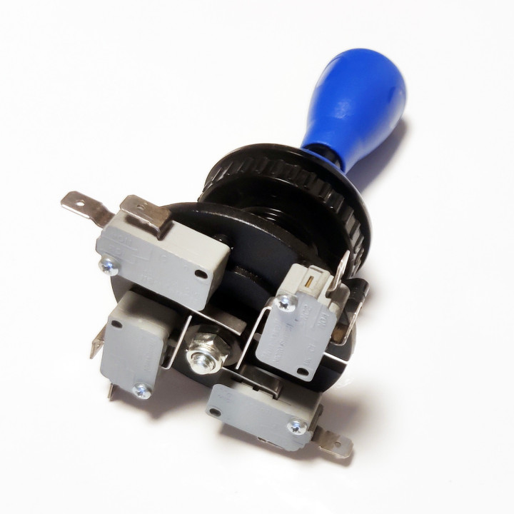 MOD.010/L Edierre Joystick for Videogame and Cabinet - Barrel handle