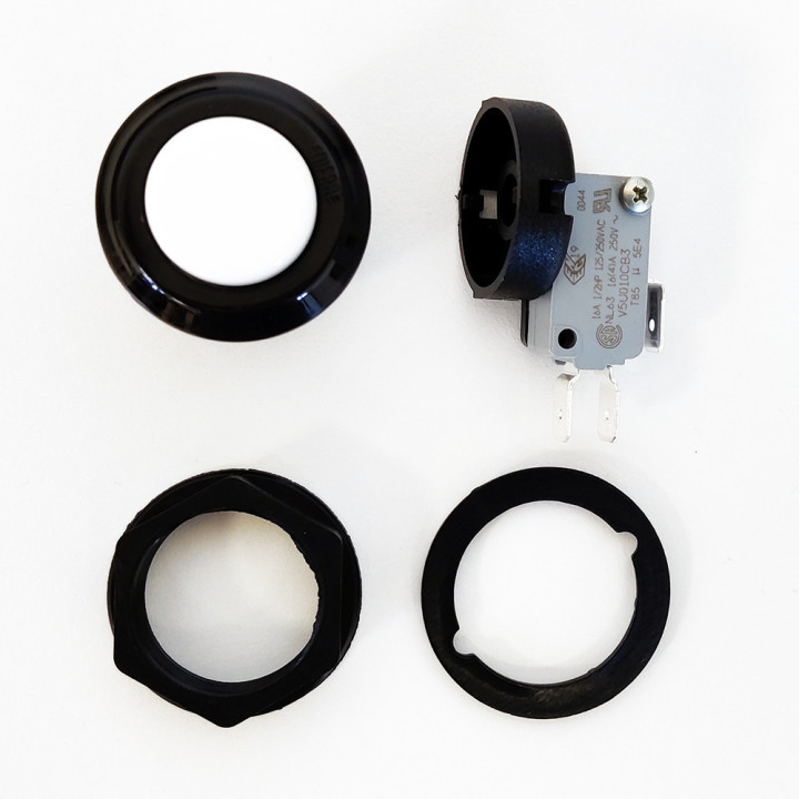 MOD.07 Edierre Arcade Button Cabinet - Colored with Black base