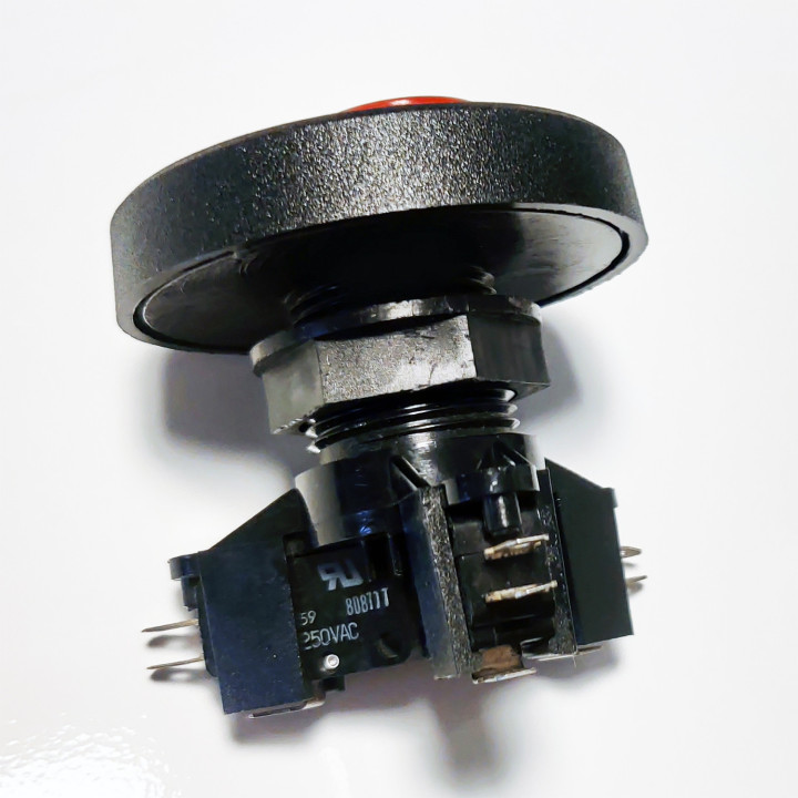 MOD 06/R Round Multi-Button Button - Triple Button