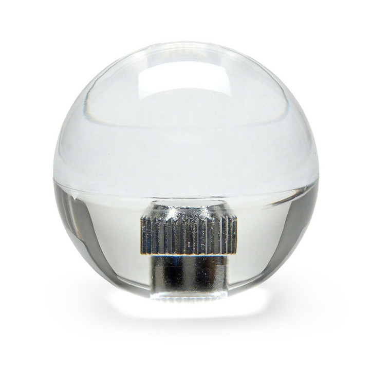 Pomello Trasparente a Palla per Joystick Sanwa e generici