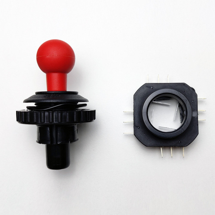 MOD.012SM29 Edierre Mini Joystick Arcade - Impugnatura a Palla