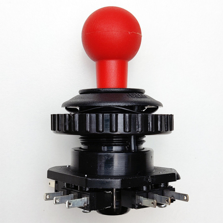 MOD.012SM29 Edierre Mini Joystick Arcade - Impugnatura a Palla