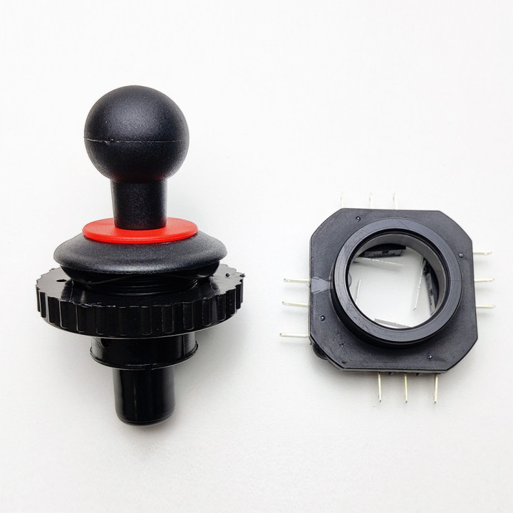 MOD.012SM29 Edierre Mini Joystick Arcade - Impugnatura a Palla