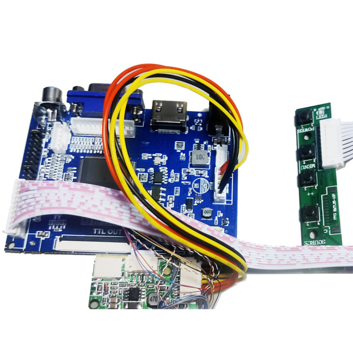 Display Lcd 9.7 pollici 4:3 1024x768 OpenFrame con Hdmi - VGA - AV