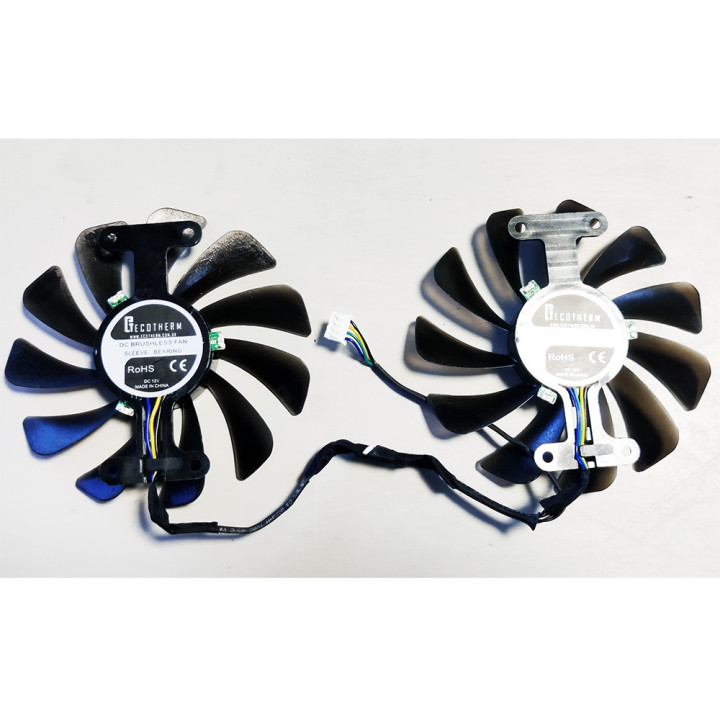 Set Ventole con LED per Scheda Video KFA2 GALAX 1070 e TI da 95mm