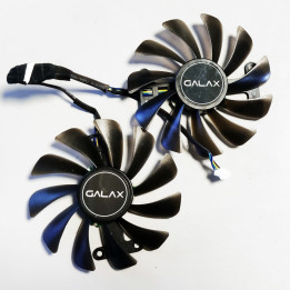 Set Ventole con LED per Scheda Video KFA2 GALAX 1070 e TI da 95mm