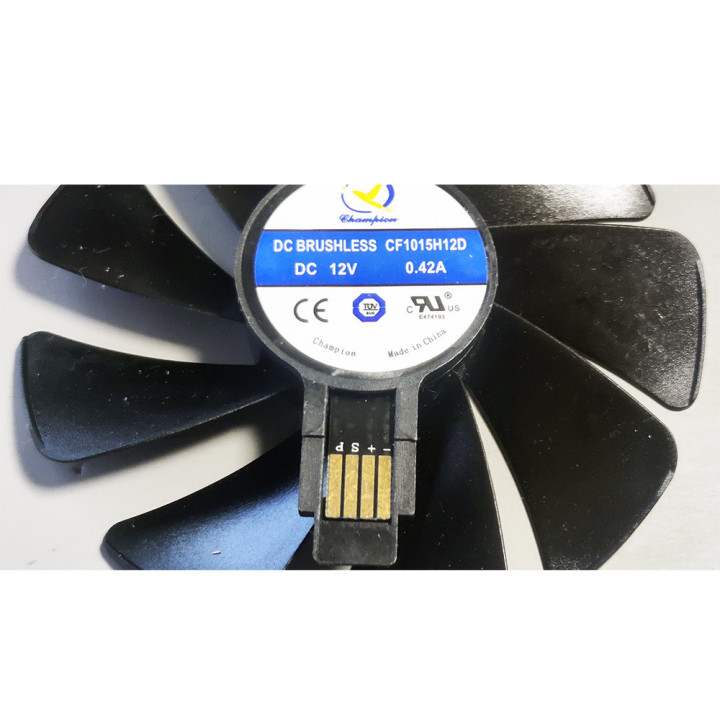 Set Ventole per Scheda Video Sapphire Nitro 95mm - Cod. CF1015H12D