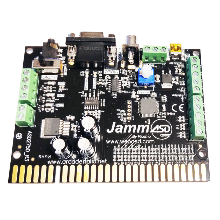 Scheda JammaASD - Connessione di PC a cabinati Jamma
