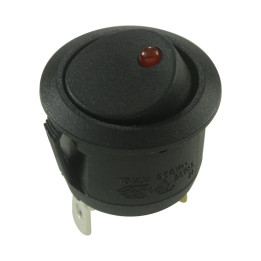 ON OFF Illuminated Rocker Switch 220V - Hole 20 mm