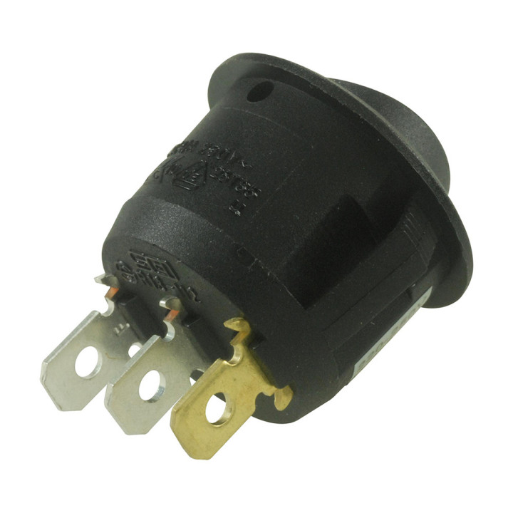 ON OFF Illuminated Rocker Switch 220V - Hole 20 mm