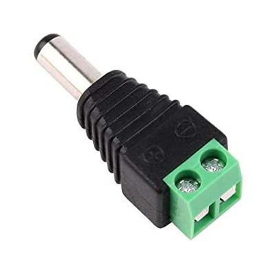 Set 5 + 5 DC Power Connectors 5.5mm x 2.1mm Male / Female for Led and more