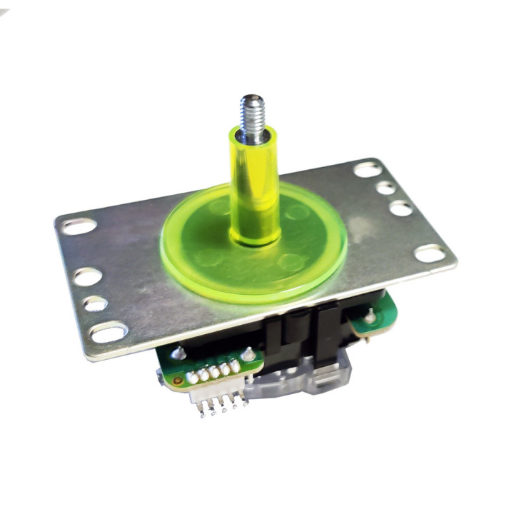 Sanwa JLF-CD anello e copertura asta finitura trasparente per Joystick JLF