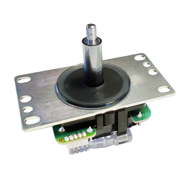 Sanwa JLF-CD anello e copertura asta finitura trasparente per Joystick JLF