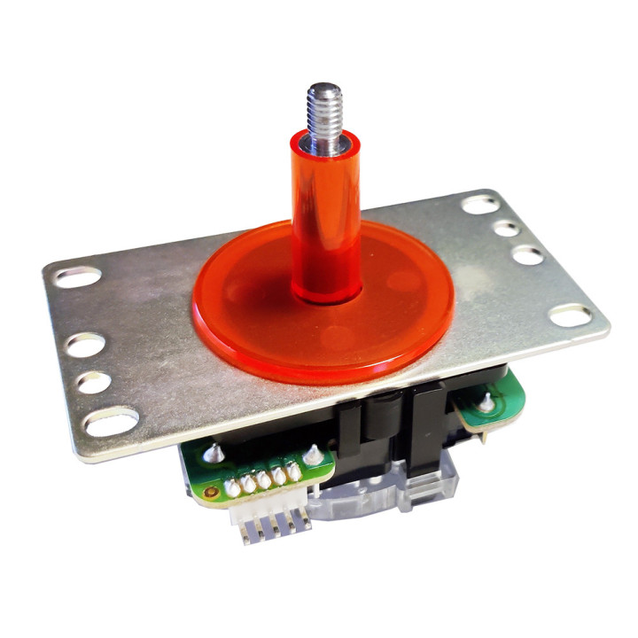 Sanwa JLF-CD anello e copertura asta finitura trasparente per Joystick JLF