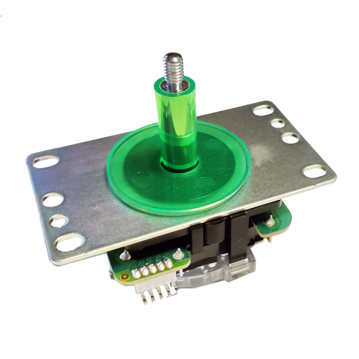 Sanwa JLF-CD anello e copertura asta finitura trasparente per Joystick JLF