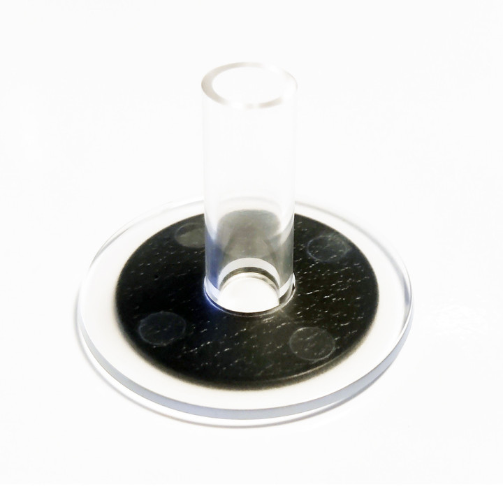 Sanwa JLF-CD anello e copertura asta finitura trasparente per Joystick JLF