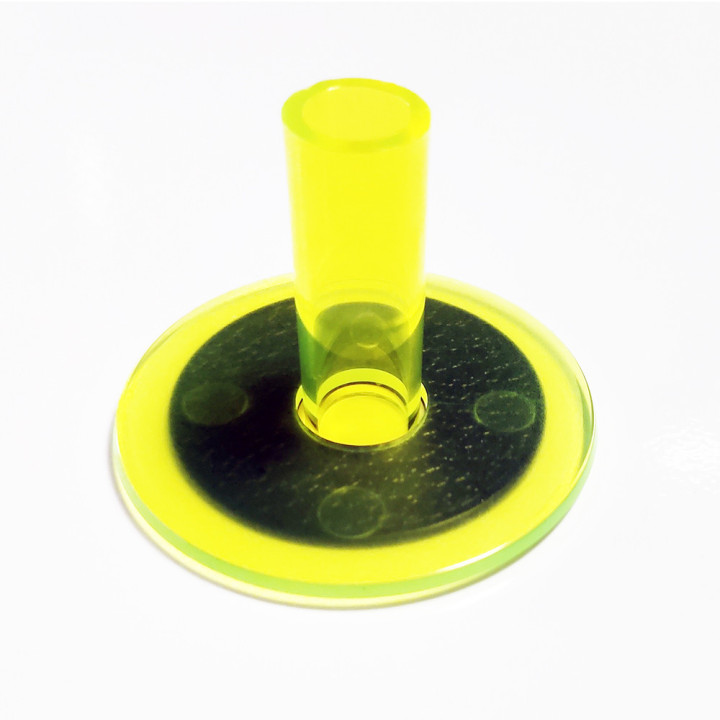 Sanwa JLF-CD anello e copertura asta finitura trasparente per Joystick JLF