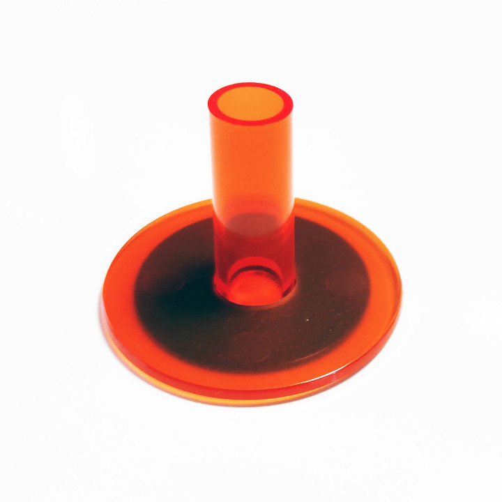 Sanwa JLF-CD anello e copertura asta finitura trasparente per Joystick JLF